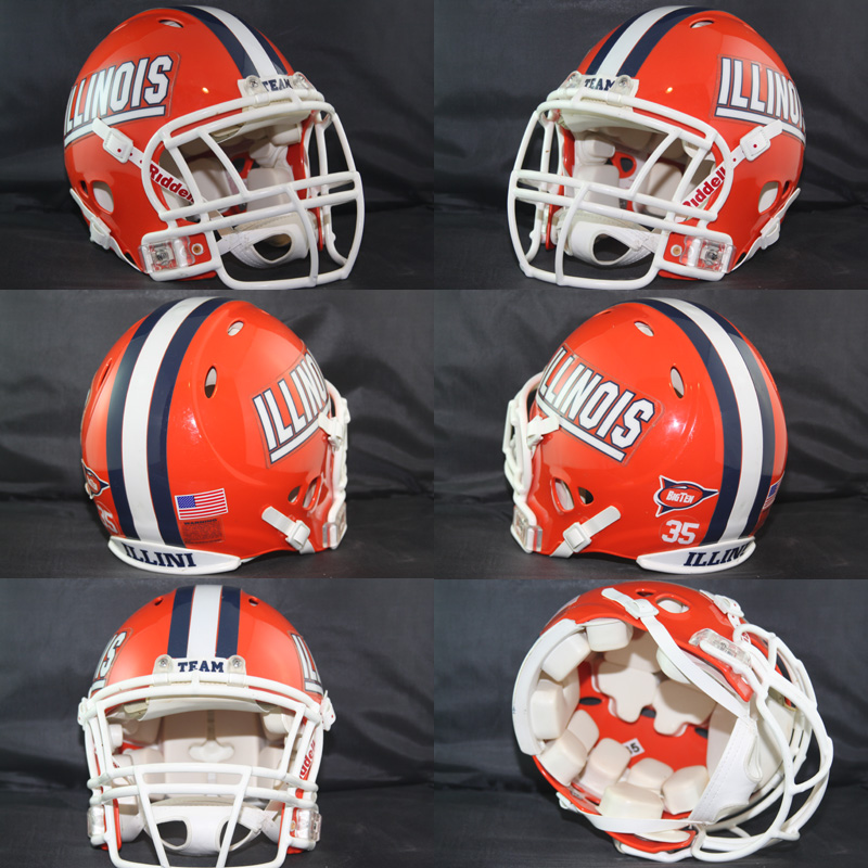 illinois football helmet