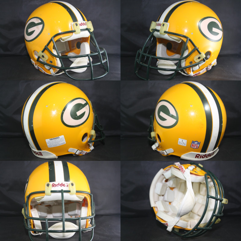 Game Used NFL, Riddell Kra-Lite, and Miscellaneous Helmets: Green Bay –  WESTBROOKSPORTSCARDS