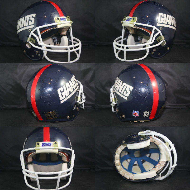 Real Stuff Sports Game Used Football Helmets