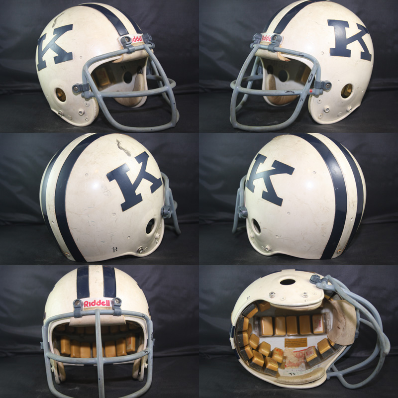 Real Stuff Sports Game Used Football Helmets