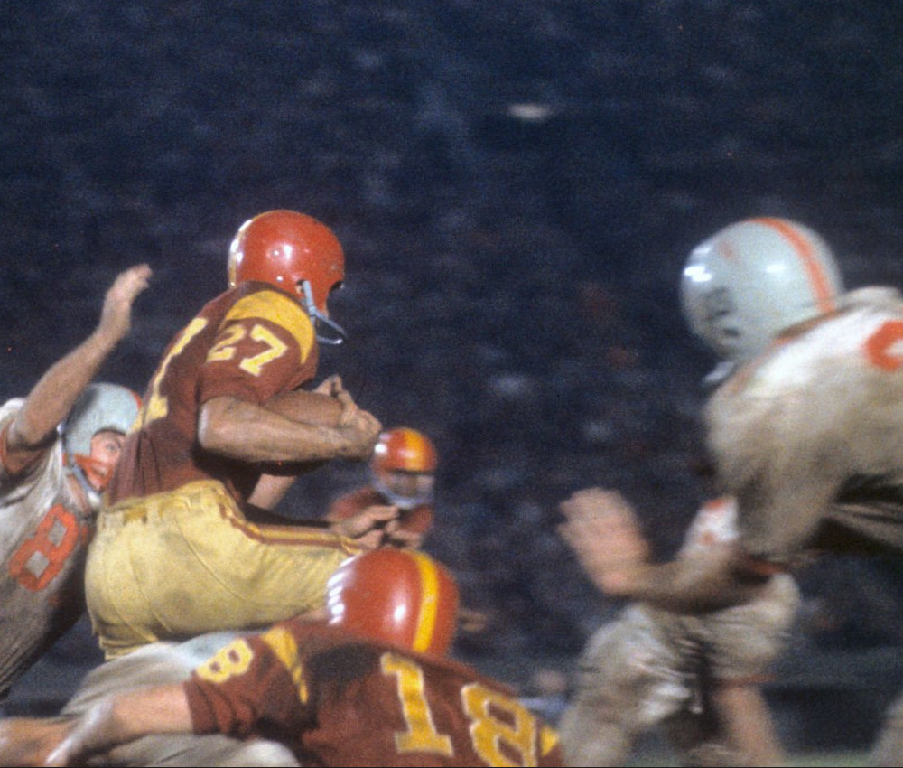 Look at those helmets!