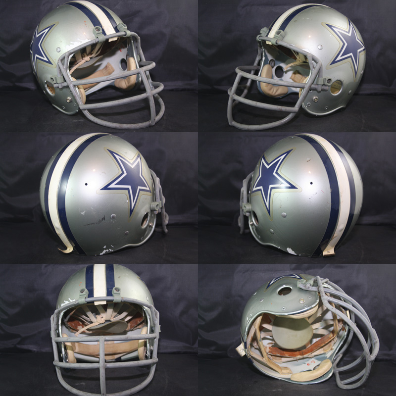 Real Stuff Sports Game Used Football Helmets