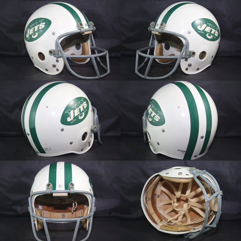 Real Stuff Sports Game Used Football Helmets