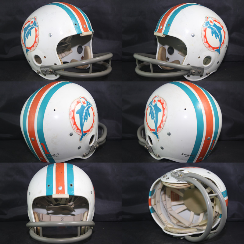 MIAMI DOLPHINS GAME USED AUTHENTIC NFL SPEED FLEX HELMET 2021 YEAR SZ- LARGE