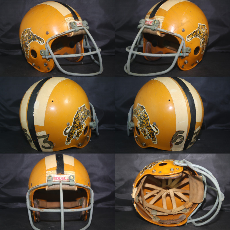 Real Stuff Sports Game Used Football Helmets