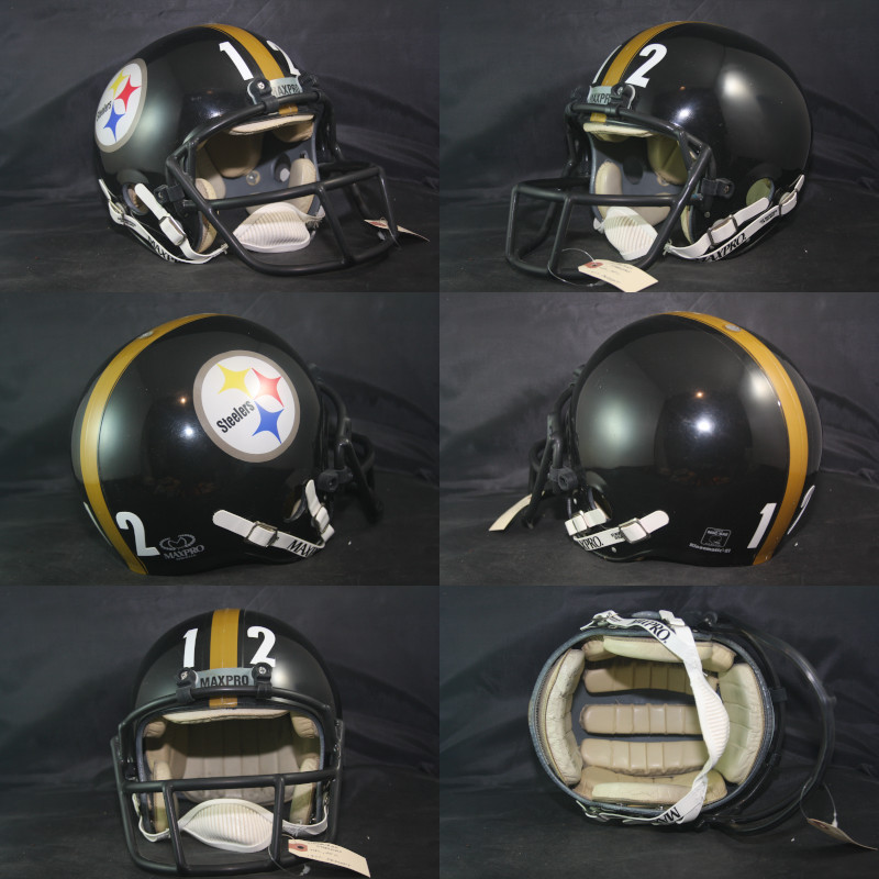 Pittsburgh Steelers MAXPRO Helmet Decal - Terry Bradshaw Front Nameplate