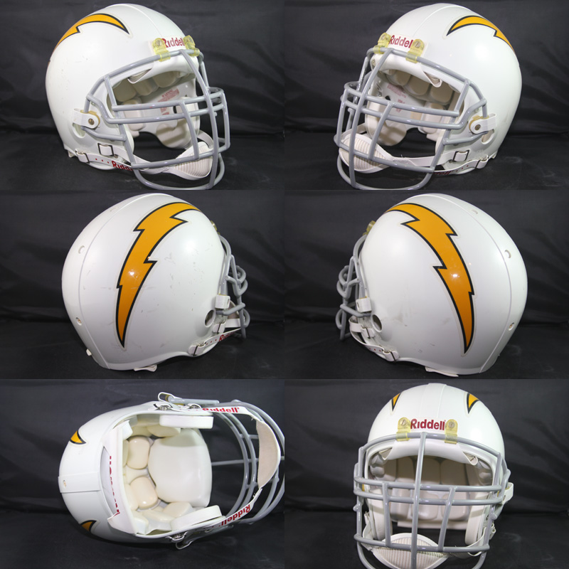 San Diego Chargers NFL Riddell White Throwback Mini Helmet - New In Box