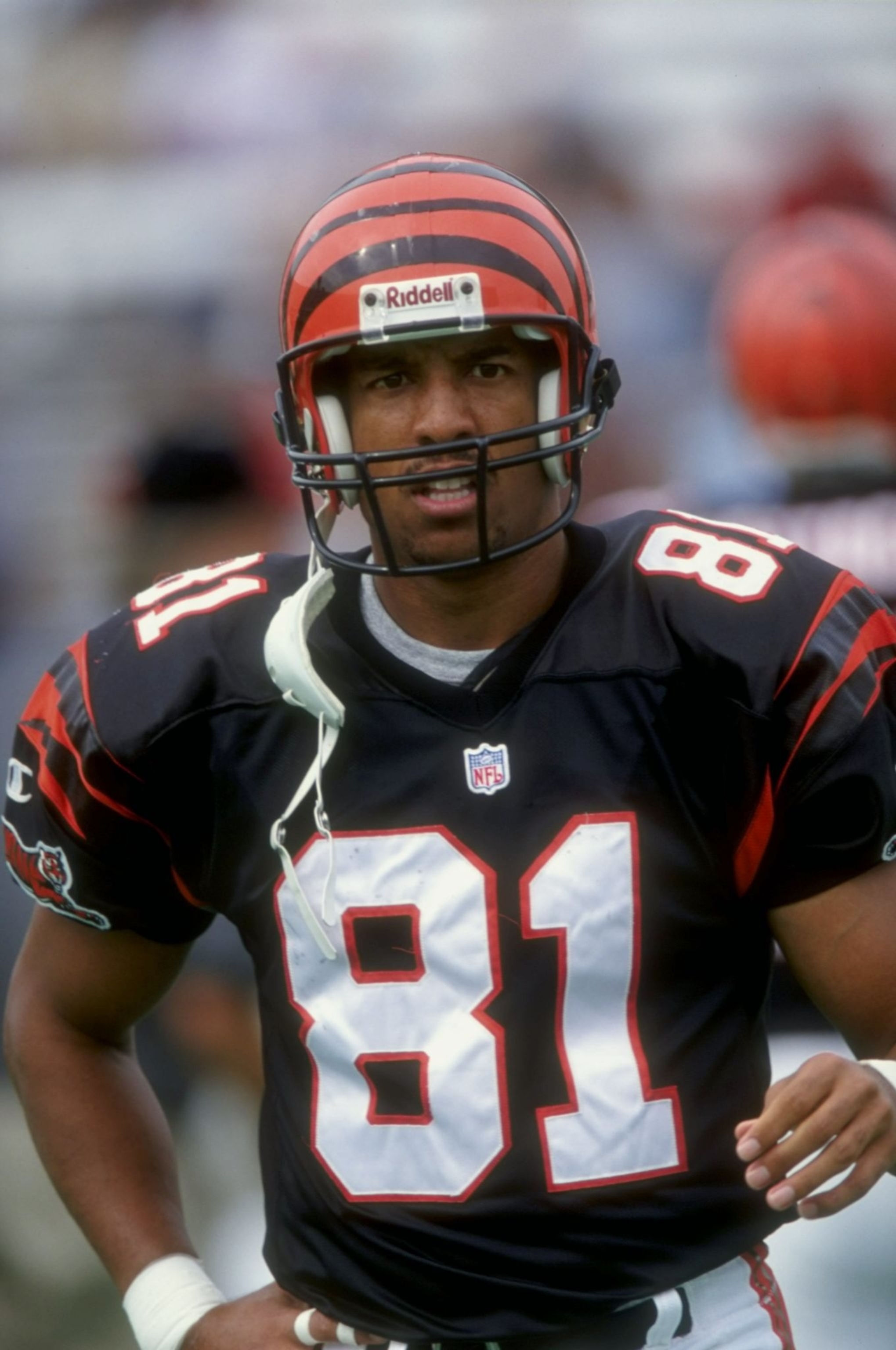 CINCINNATI BENGALS NFL stripe helmet since 1981