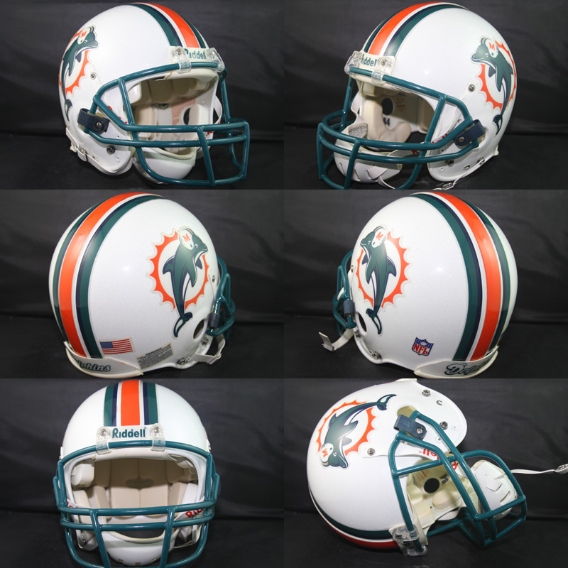 Real Stuff Sports Game Used Football Helmets